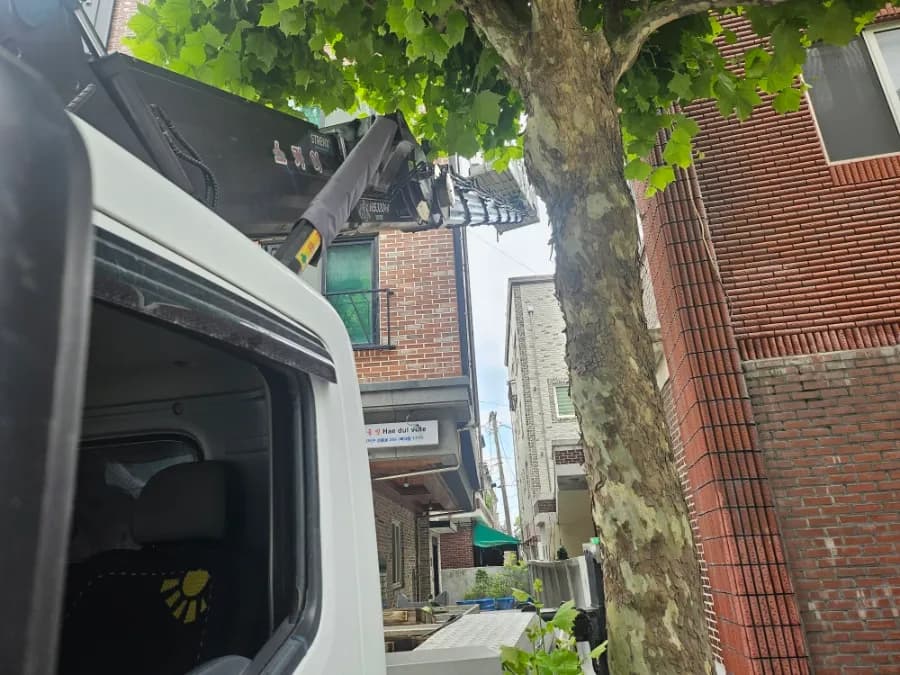 청주 물홈통·실리콘 현장 5