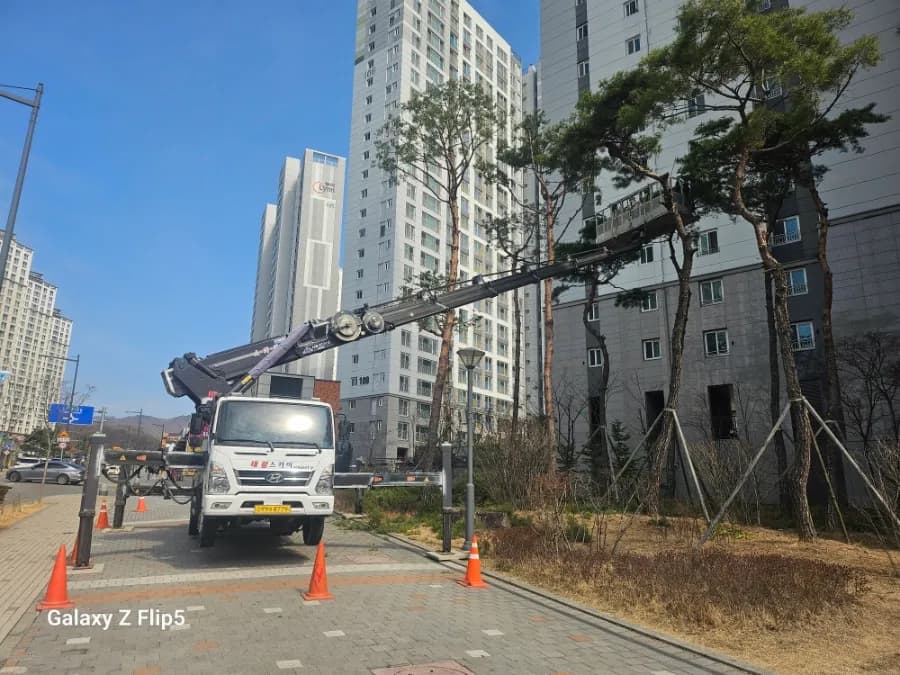 청주 간판 작업 현장 3