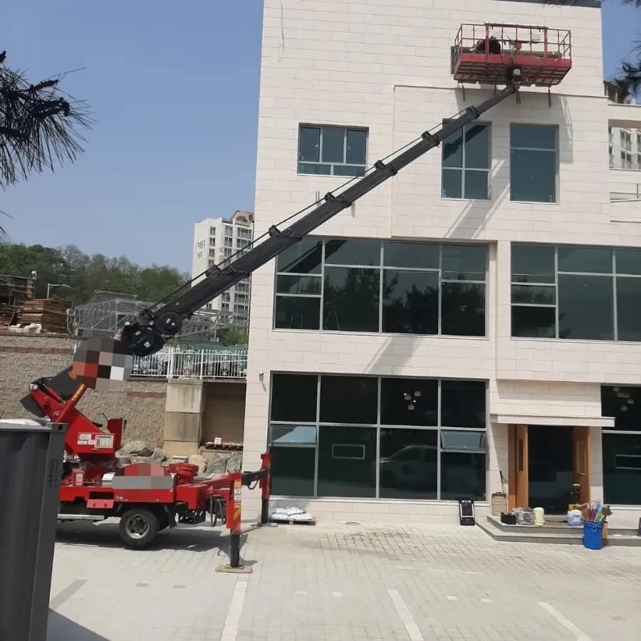 천안 간판 작업 현장 3