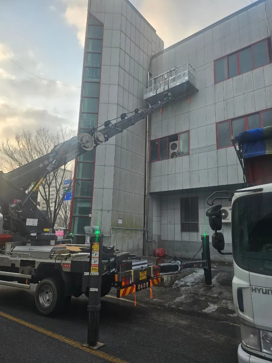 청주 간판 작업 현장 5