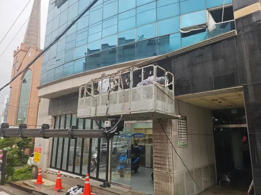 청주 물홈통·실리콘 현장 2
