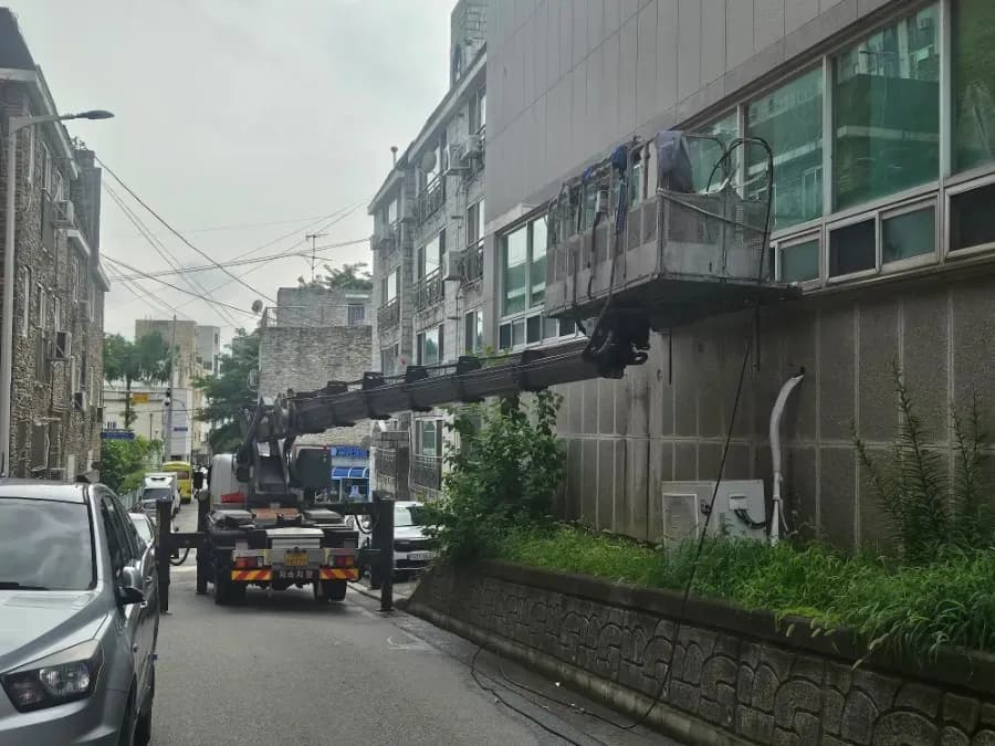 청주 물홈통·실리콘 현장 4
